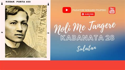 Noli Me Tangere/Kabanata 28 .